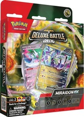 Pokemon Miraidon ex Deluxe Battle Deck